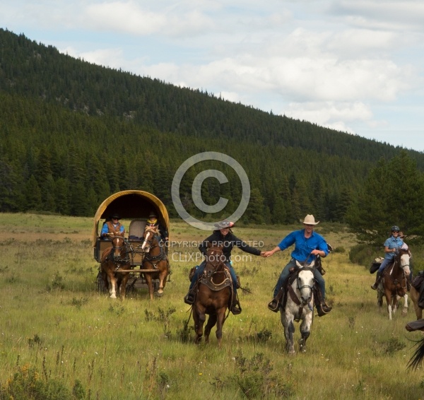 The Meadow Gallop On the Trail with Wild Deuce Outfitters
