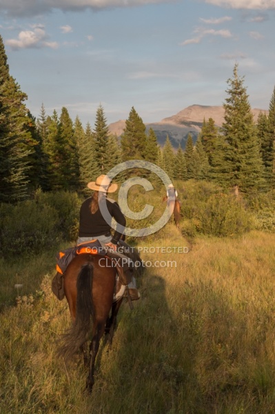 On the Trail at Wild Deuce Women's Retreat