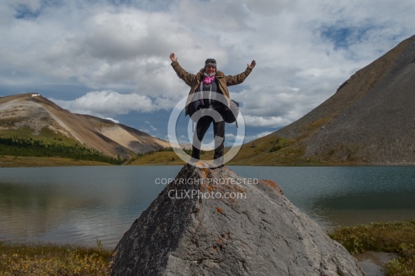 Shawn at Lost Guide Lake