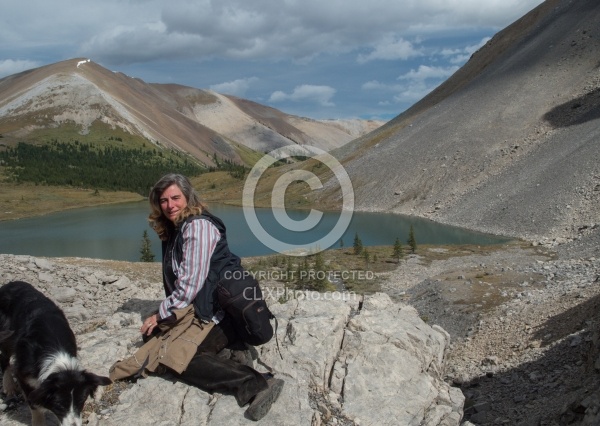 Shawn at Lost Guide Lake