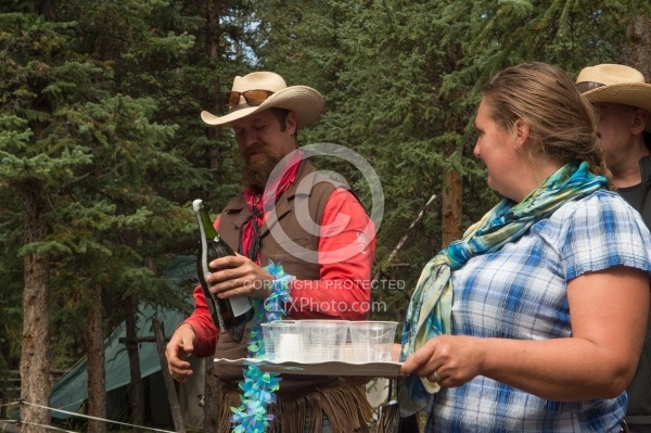 Chuck and Terri Prepare Mimosas