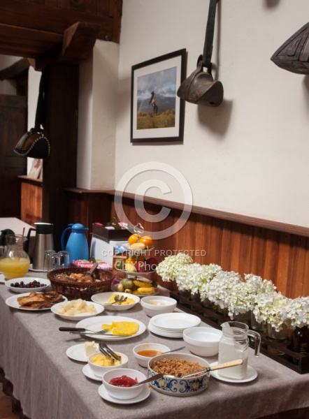 Breakfast at Hacienda La Alegria