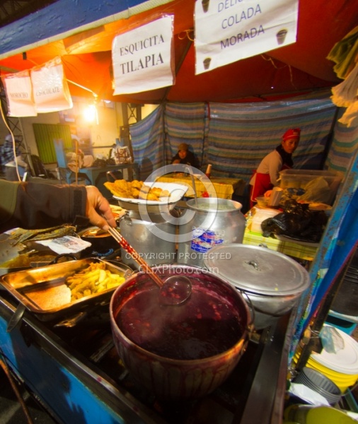 Local Market in Aloag Ecuador