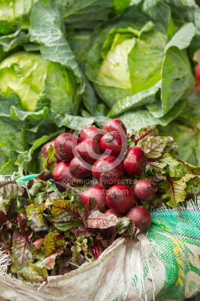 Local Market in Aloag, Ecuador