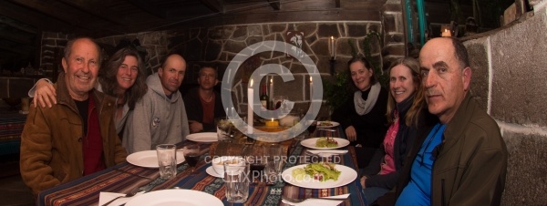 Dinner n the Home of Oswaldo and Maria in Bomboli