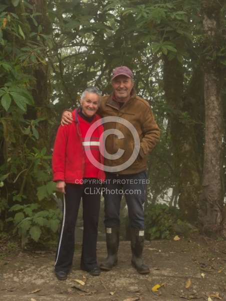 Maria and Oswaldo Mushrooms at Bomboli, Ecuador