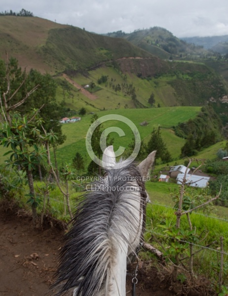 View on High Andes Ride