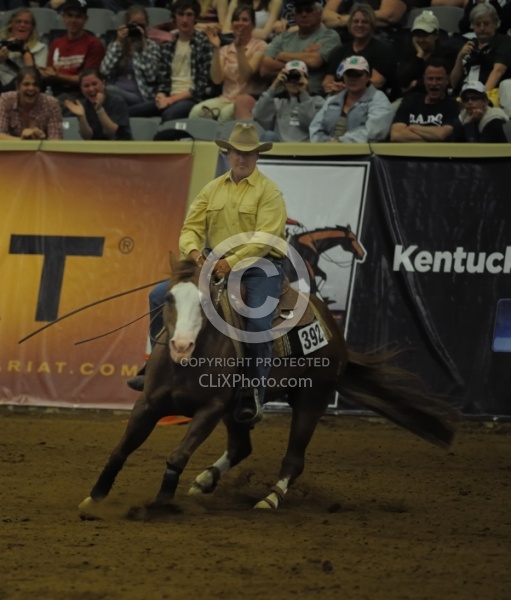 David Oconnor and Paid by Corona  Ariat Kentucky Reining Cup Freestyle