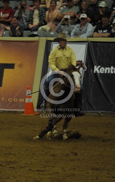 David Oconnor and Paid by Corona  Ariat Kentucky Reining Cup Freestyle