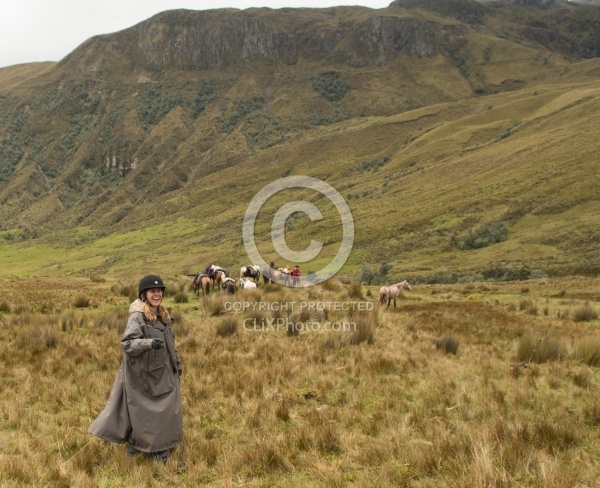 Heather Hikes Down a Hill