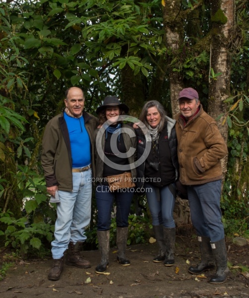 Gabriel,Ali,Shawn,Oswaldo at Bomboli, Ecuador