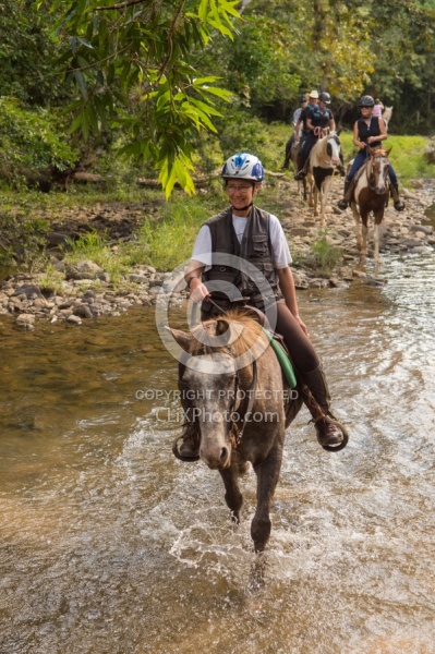 On the Trail at Finca La Guabina Havana