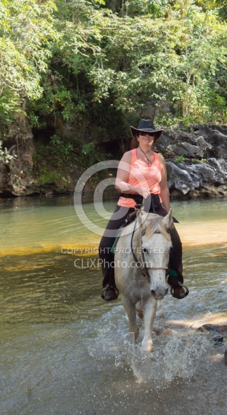 On the Trail at Finca La Guabina Havana