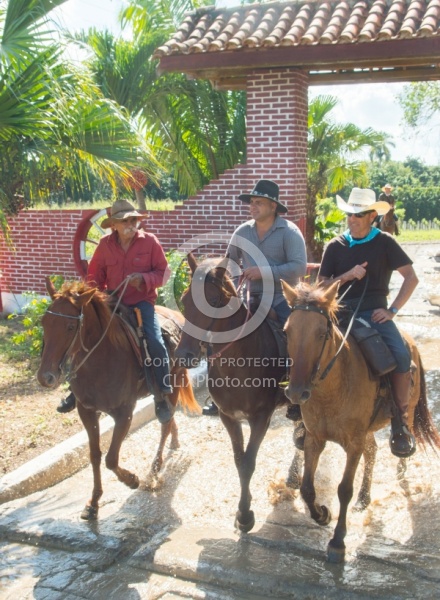 On the Trail at Finca La Guabina Havana