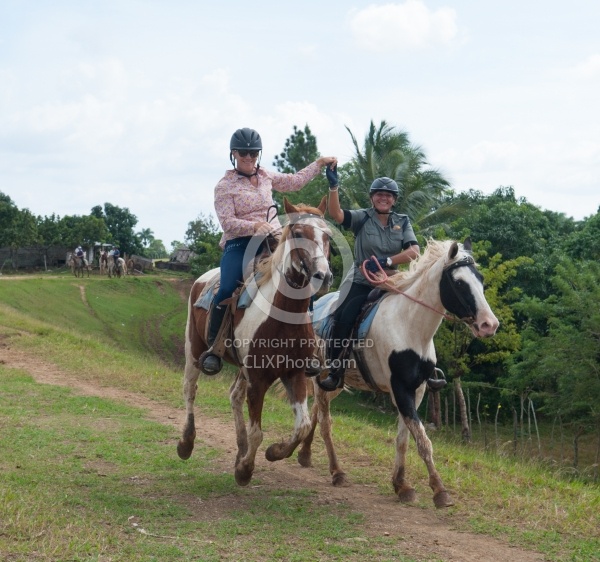 On the Trail at Finca La Guabina Havana