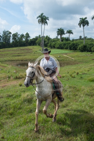 On the Trail at Finca La Guabina Havana