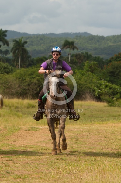 On the Trail at Finca La Guabina Havana