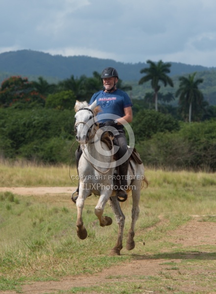 On the Trail at Finca La Guabina Havana
