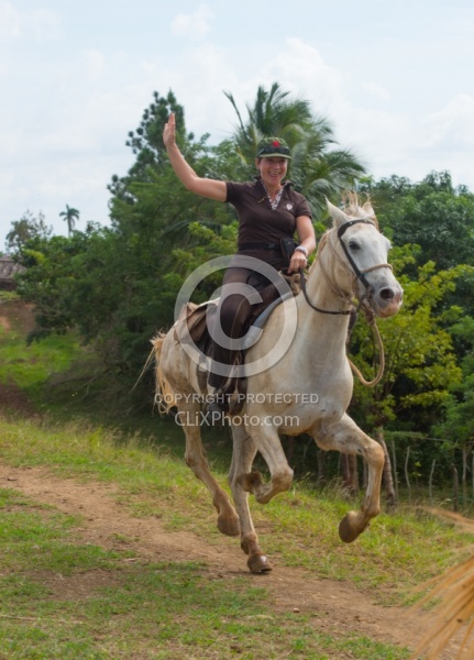 On the Trail at Finca La Guabina Havana