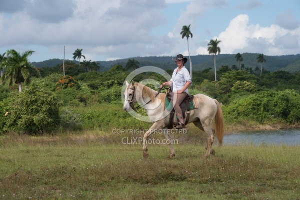 On the Trail at Finca La Guabina Havana