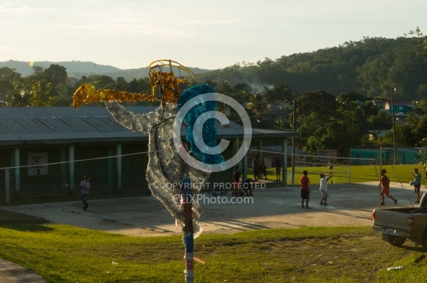 Riding Through Town with Hanna Stables