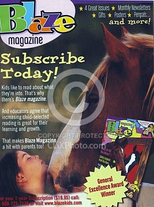 Blaze Kids Magazine Ad