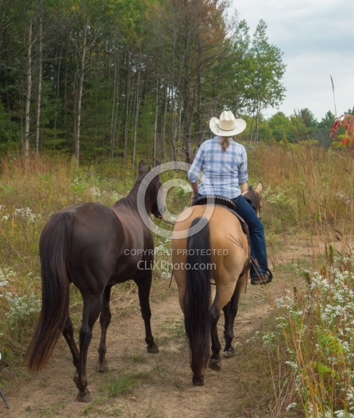 Ponying in the Ganaraska Forest