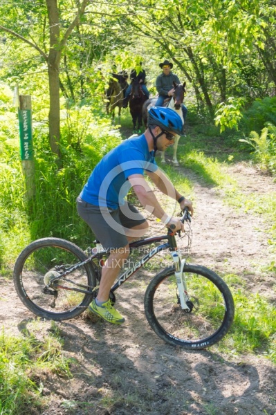 Bikes On the Trails at Horse Country Campground