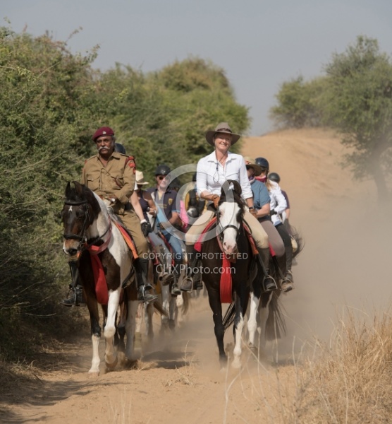 On the Trails in India