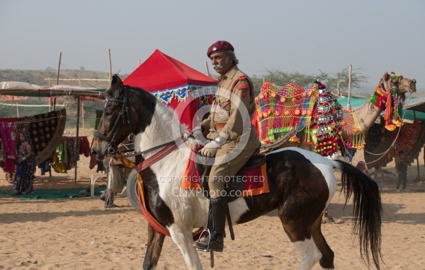 Riding Through The Pushkar Camel Fair