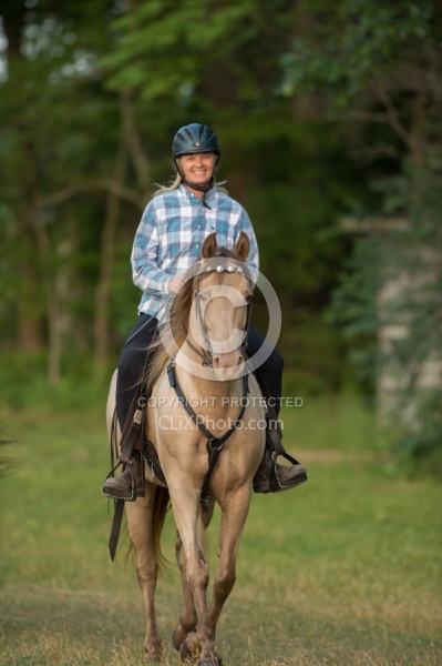 Tennessee Walker Under Saddle