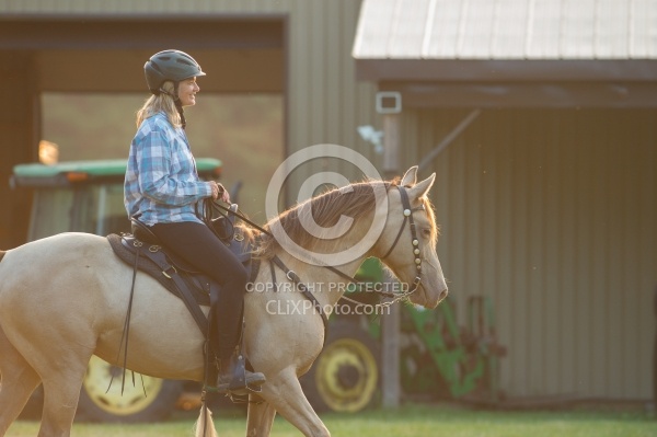 Tennessee Walker Under Saddle