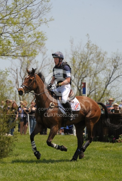 Oliver Townend and Rovatio Rolex 2011