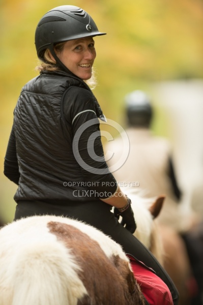 Fall colors  with The Vermont Icelandic Horse Farm