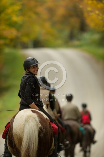 Fall colors  with The Vermont Icelandic Horse Farm