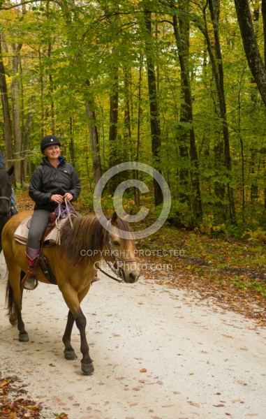 Fall Colors Ride at Mountain Top Resort, Vermont