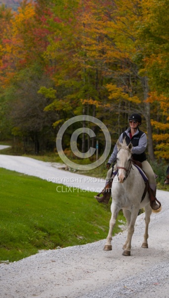 Fall Colors Ride at Mountain Top Resort, Vermont