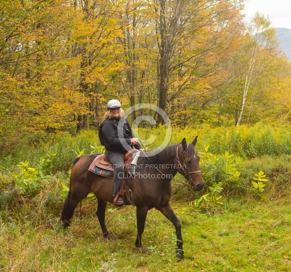 Fall Colors Ride at Mountain Top Resort, Vermont