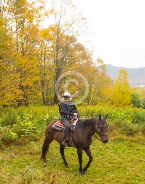 Fall Colors Ride at Mountain Top Resort, Vermont