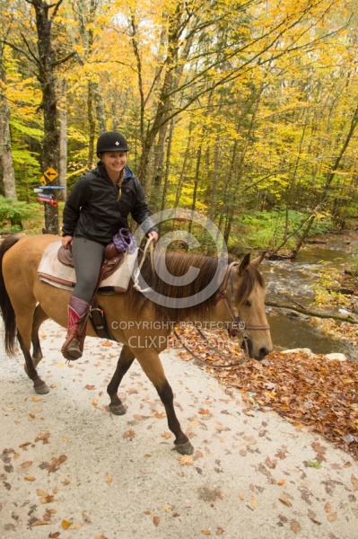 Fall Colors Ride at Mountain Top Resort, Vermont