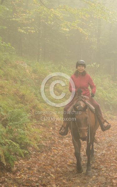 Fall Colors Ride at Mountain Top Resort, Vermont