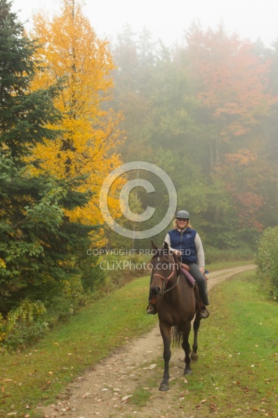 Fall Colors Ride at Mountain Top Resort, Vermont