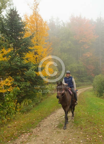 Fall Colors Ride at Mountain Top Resort, Vermont