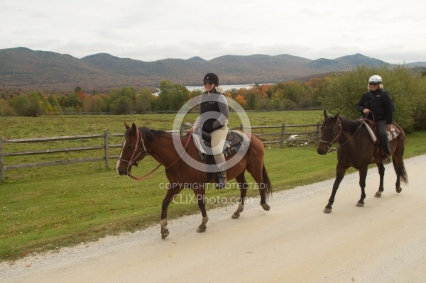 Fall Colors Ride at Mountain Top Resort, Vermont