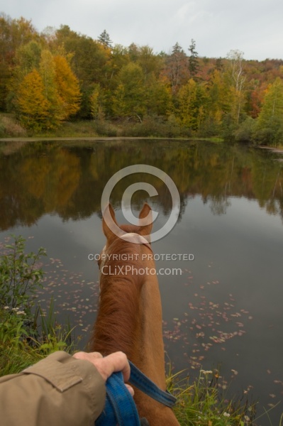 Fall Colors Ride at Mountain Top Resort, Vermont