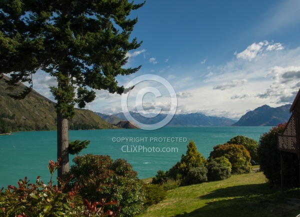 The View From Hotel Lake Hawea
