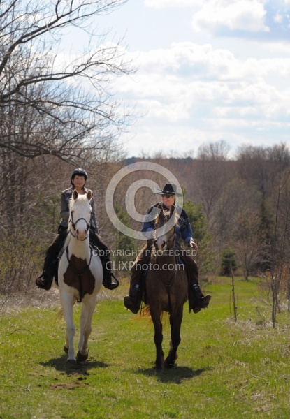 Trail Riding Couple