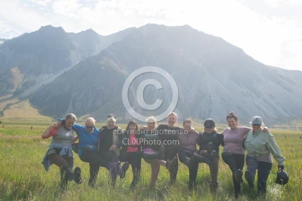 Riding in Ahuriri Conservations Area with Wild Women Expeditions and Adventure Horse Trekking New Zealand