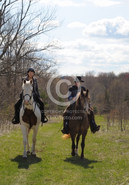 Trail Riding Couple