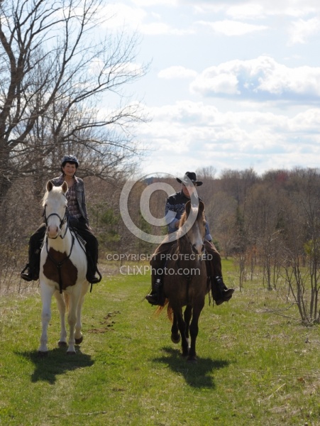 Trail Riding Couple